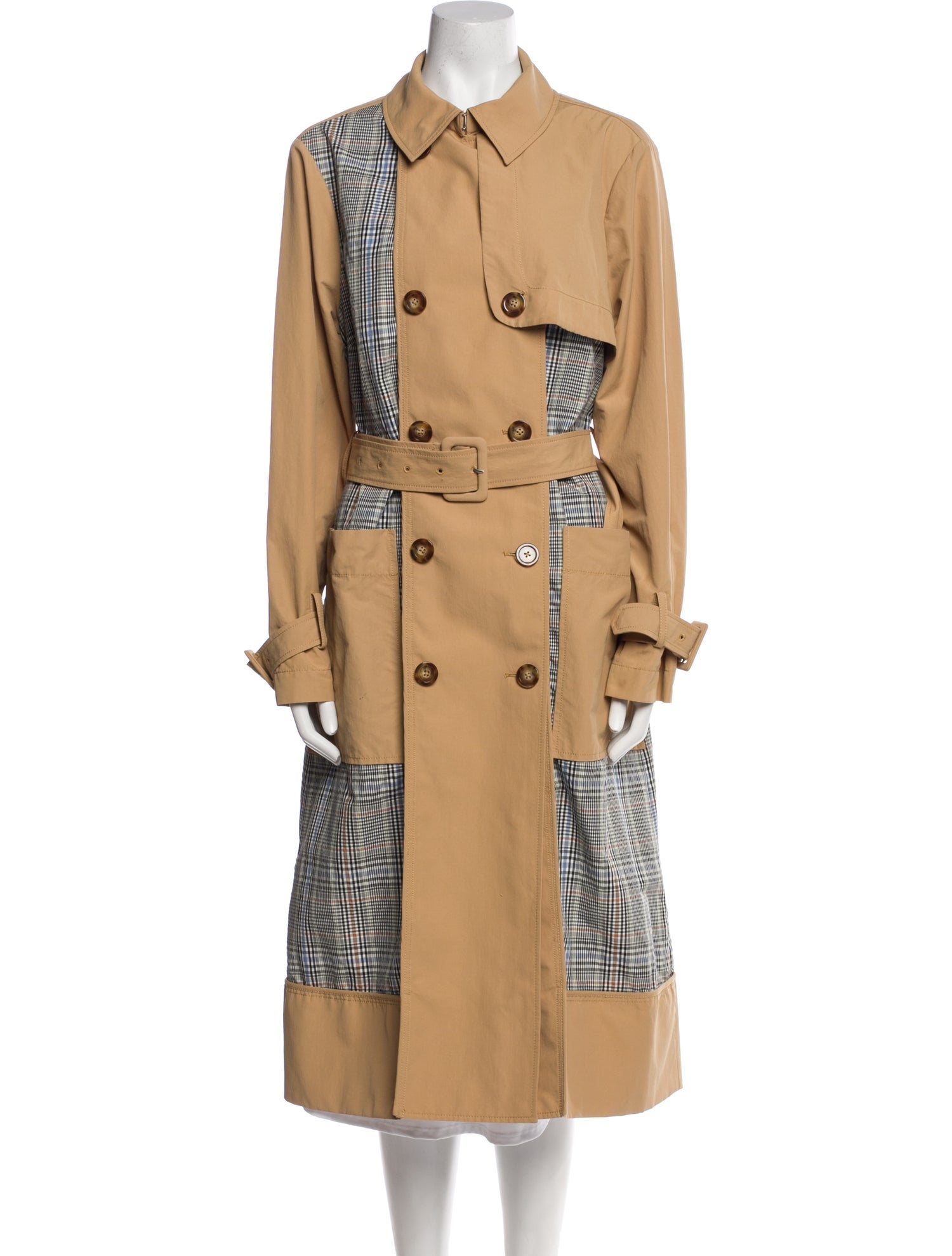 Veronica Beard Printed Trench Coat