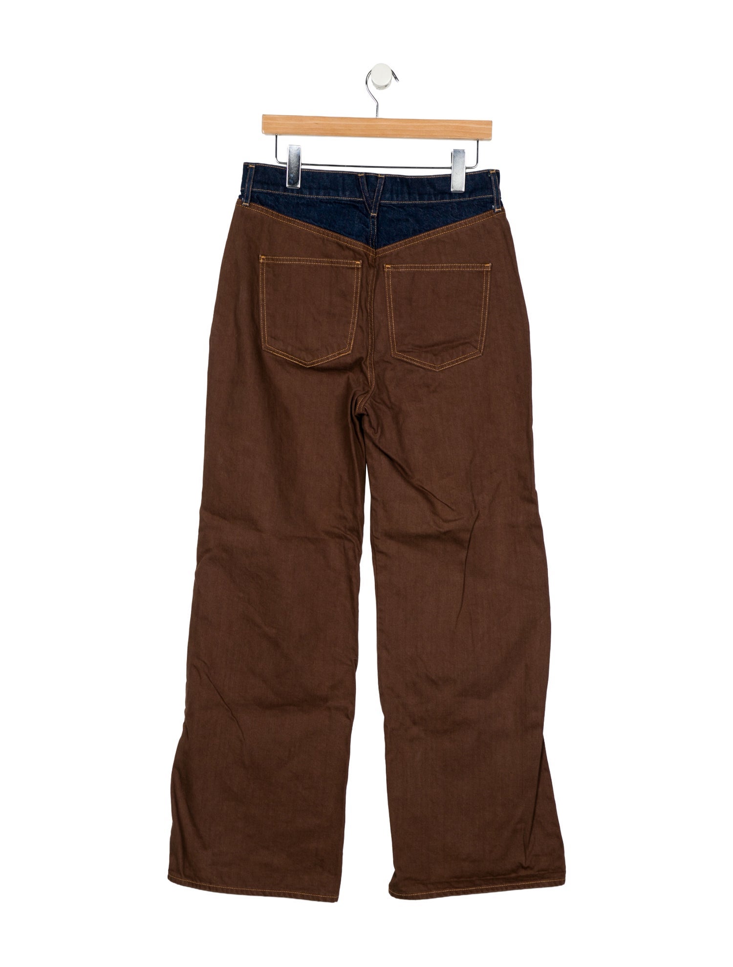 Veronica Beard Colorblock Pattern Wide Leg Pants