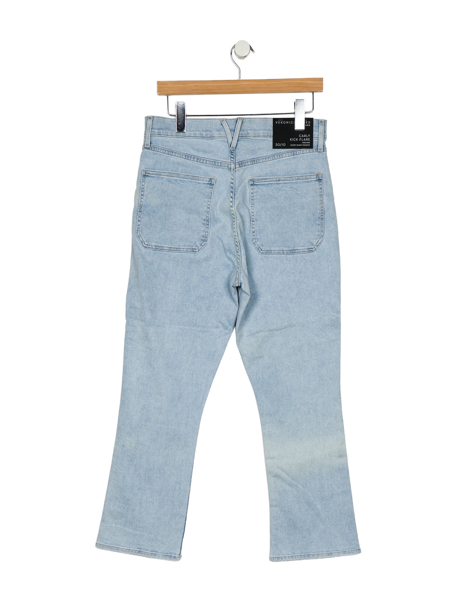 Veronica Beard High-Rise Straight Leg Jeans w/ Tags