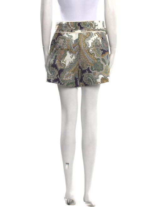 Veronica Beard Linen Mini Shorts