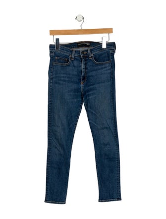 Veronica Beard High-Rise Skinny Leg Jeans