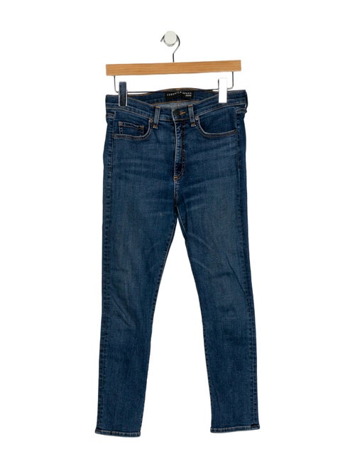 Veronica Beard High-Rise Skinny Leg Jeans