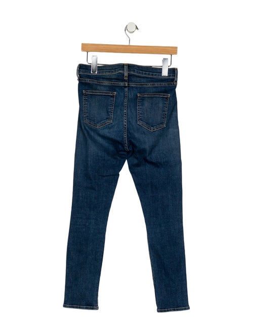 Veronica Beard High-Rise Skinny Leg Jeans