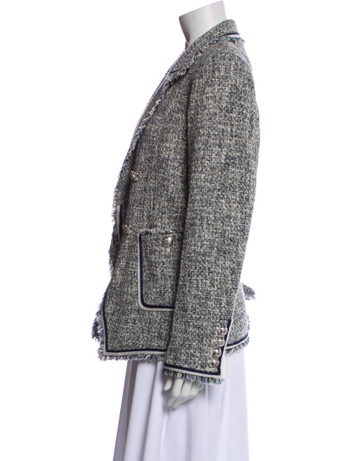 Veronica Beard Tweed Pattern Blazer