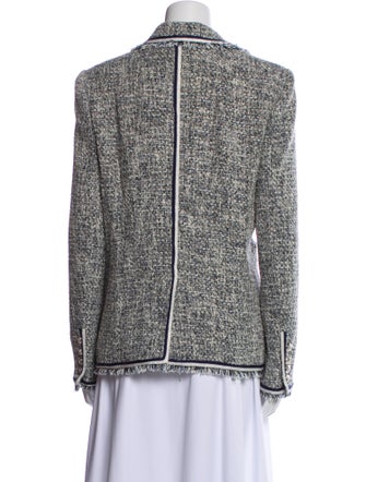 Veronica Beard Tweed Pattern Blazer