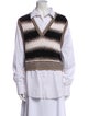 Veronica Beard Merino Wool Striped Sweater
