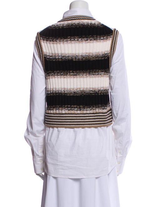 Veronica Beard Merino Wool Striped Sweater