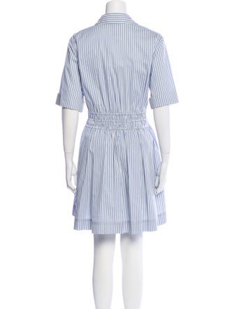 Veronica Beard Striped Mini Dress