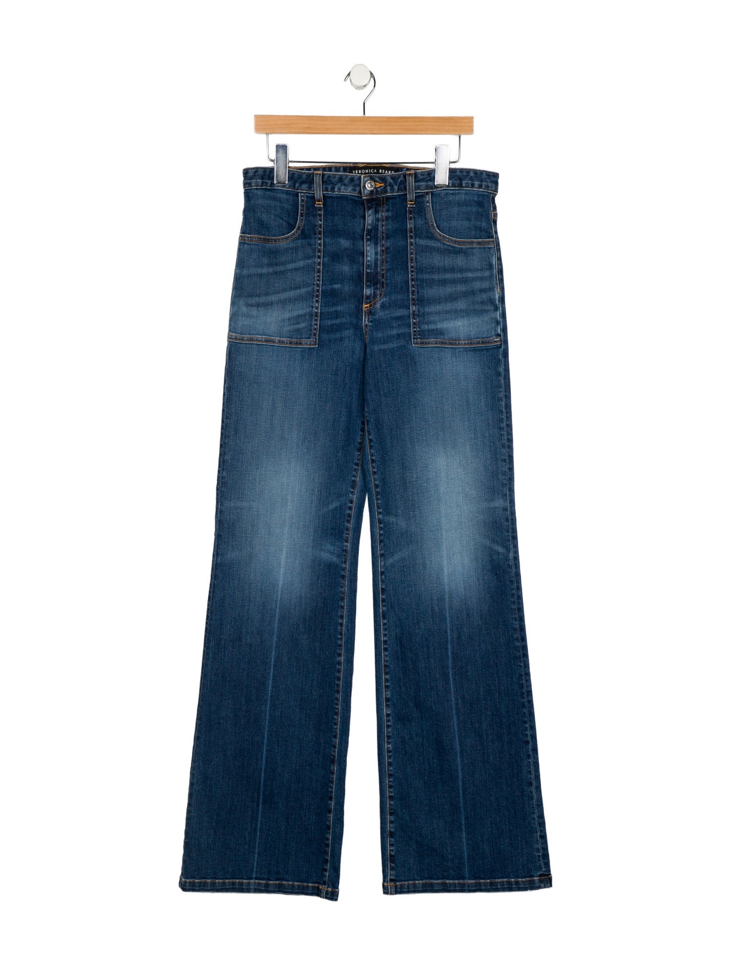 Veronica Beard High-Rise Wide Leg Jeans w/ Tags