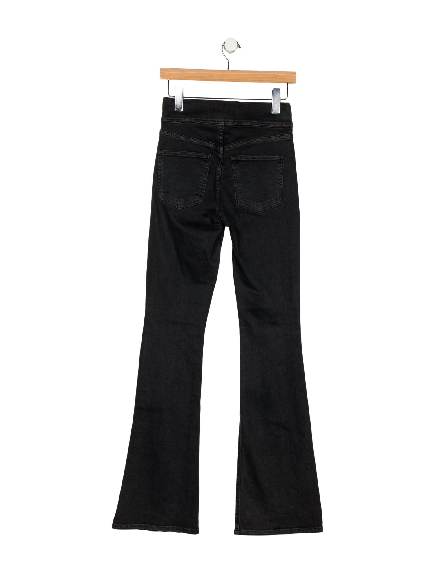 Veronica Beard Mid-Rise Wide Leg Jeans