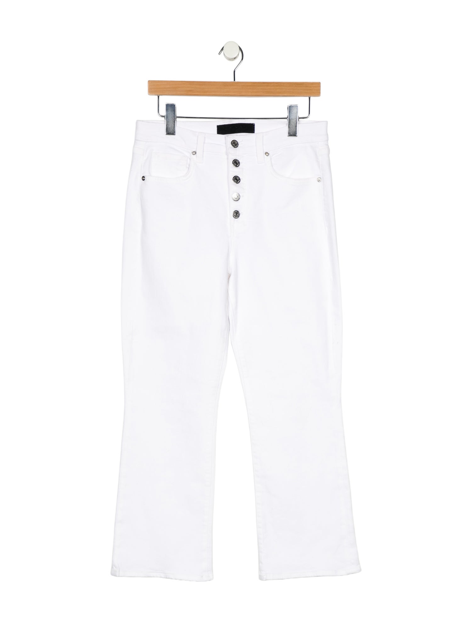 Veronica Beard High-Rise Wide Leg Jeans