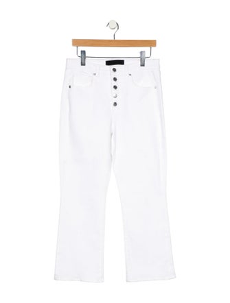 Veronica Beard High-Rise Wide Leg Jeans