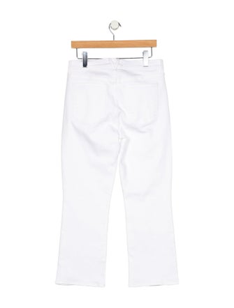 Veronica Beard High-Rise Wide Leg Jeans