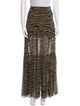 Veronica Beard Silk Long Skirt