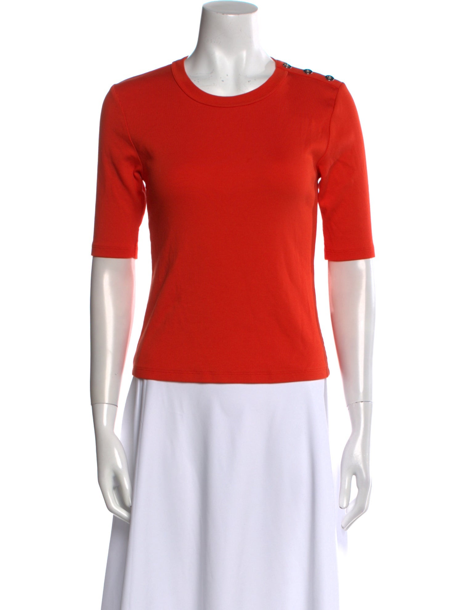 Veronica Beard Crew Neck Short Sleeve T-Shirt