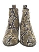 Veronica Beard Leather Animal Print Boots