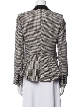 Veronica Beard Houndstooth Print Blazer