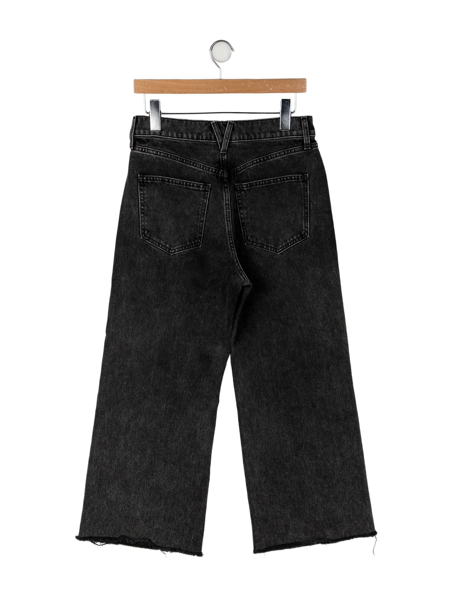 Veronica Beard High-Rise Wide Leg Jeans