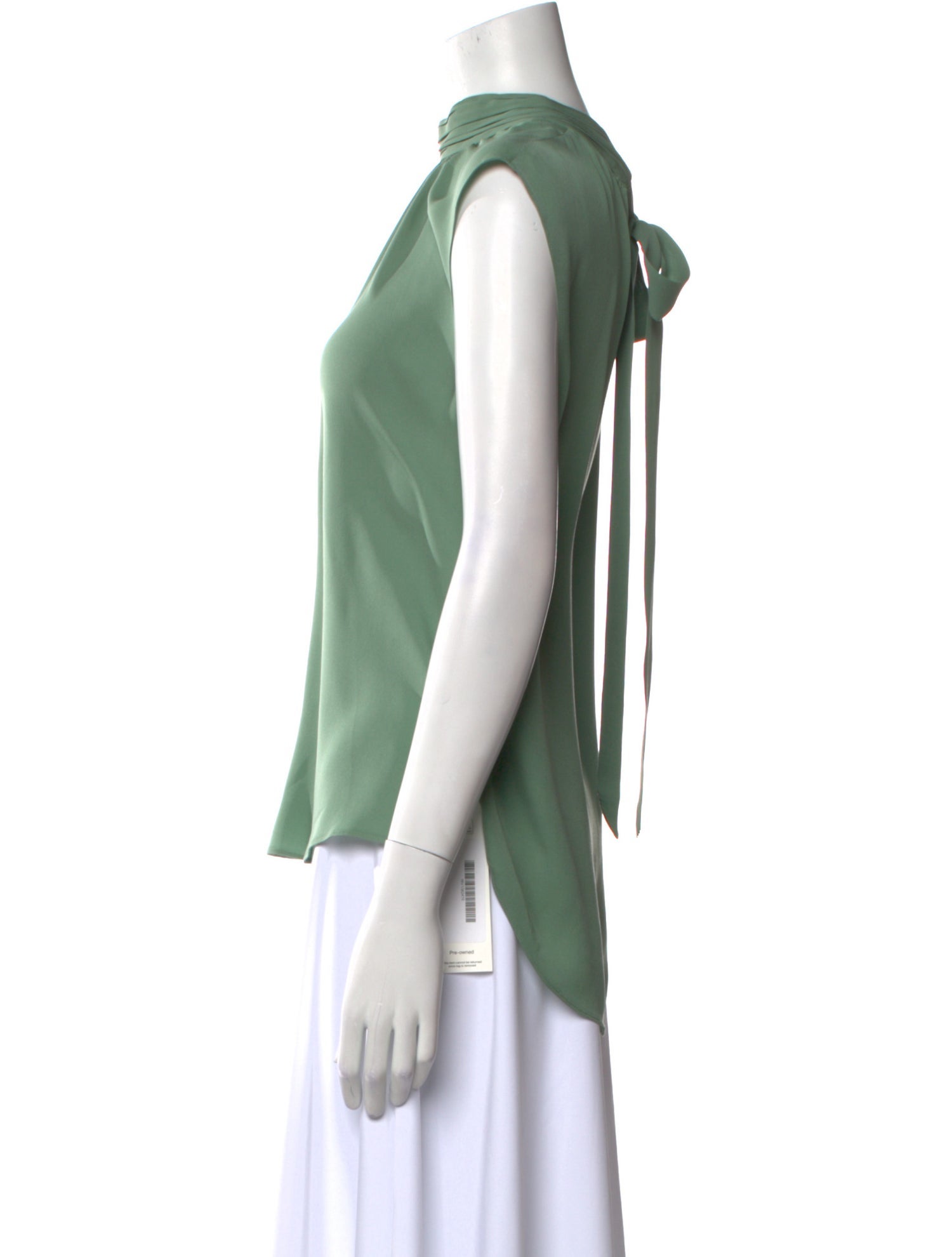 Veronica Beard Silk Mock Neck Blouse