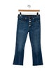 Veronica Beard Mid-Rise Straight Leg Jeans