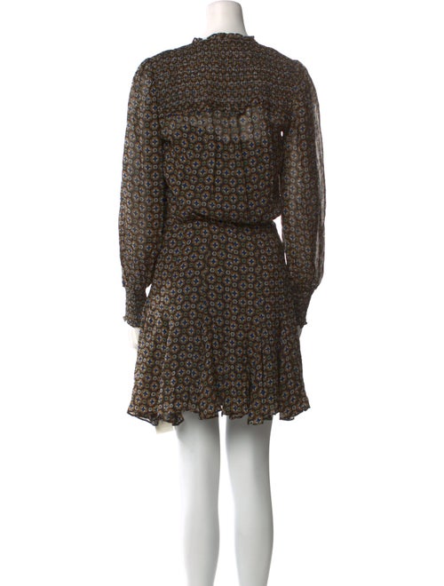 Veronica Beard Floral Print Mini Dress