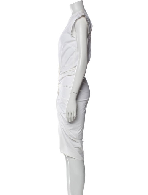 Veronica Beard V-Neck Midi Length Dress