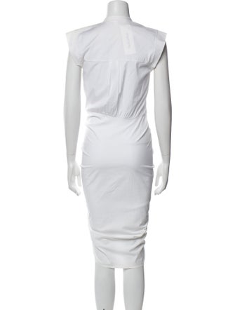 Veronica Beard V-Neck Midi Length Dress