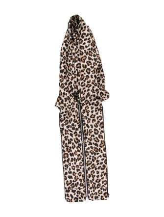 Veronica Beard Nylon Animal Print Dickey