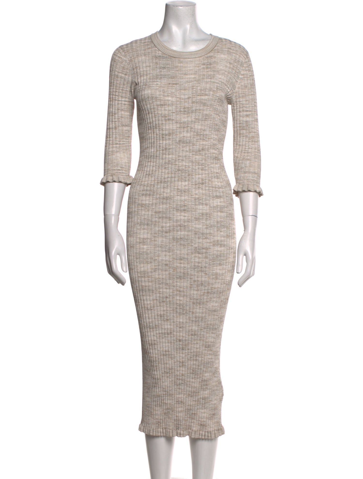 Veronica Beard Scoop Neck Long Dress