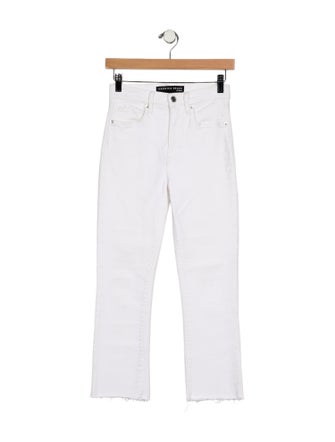 Veronica Beard Carly Kick Flare Straight Leg Jeans