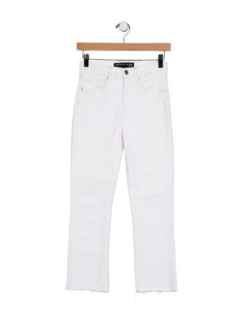 Veronica Beard Carly Kick Flare Straight Leg Jeans