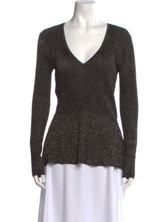 Veronica Beard V-Neck Sweater