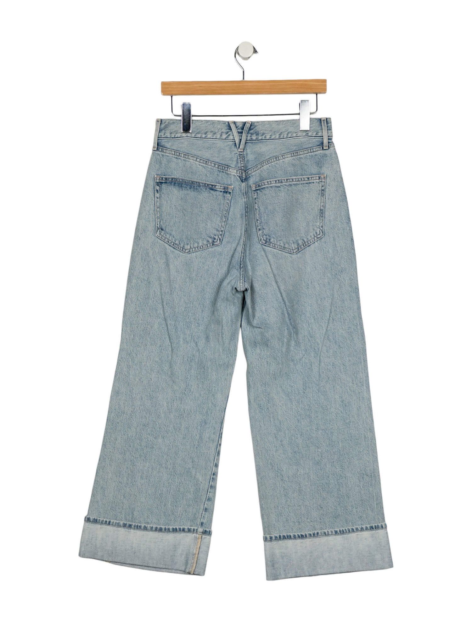 Veronica Beard High-Rise Wide Leg Jeans