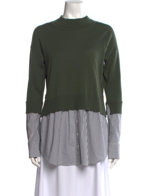 Veronica Beard Merino Wool Striped Sweater
