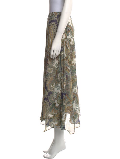 Veronica Beard Silk Midi Length Skirt