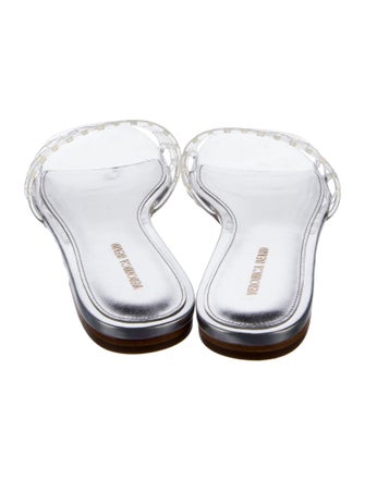 Veronica Beard Leather Slides