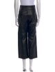 Veronica Beard Lamb Leather Wide Leg Pants