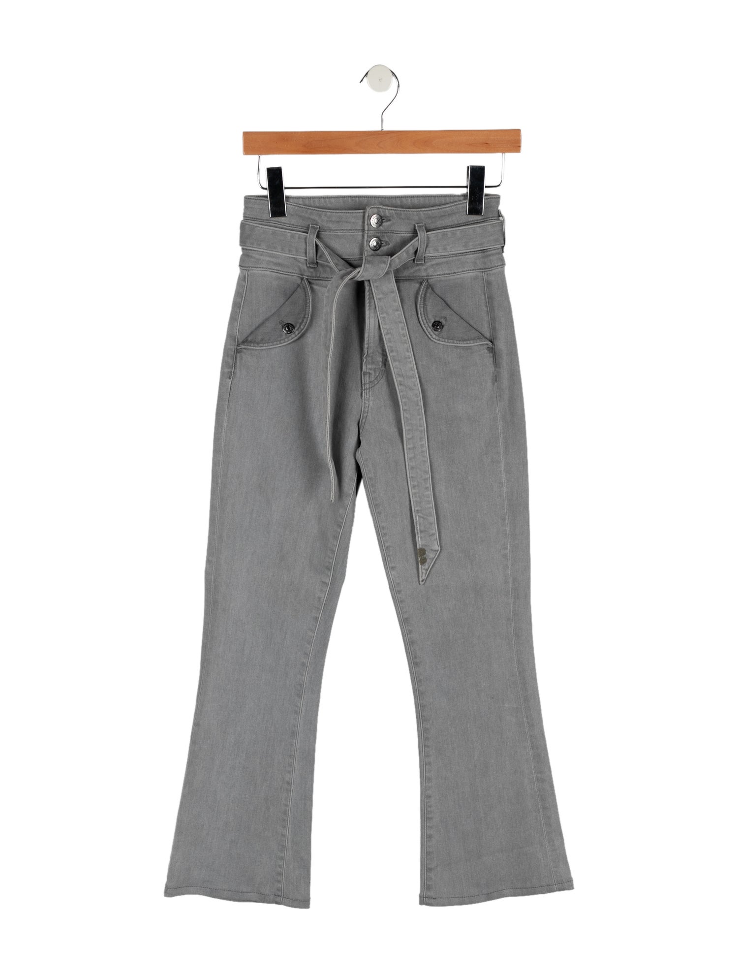 Veronica Beard High-Rise Wide Leg Jeans