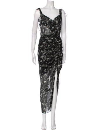 Veronica Beard Silk Long Dress