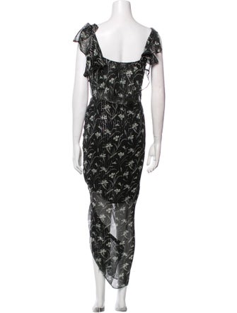 Veronica Beard Silk Long Dress