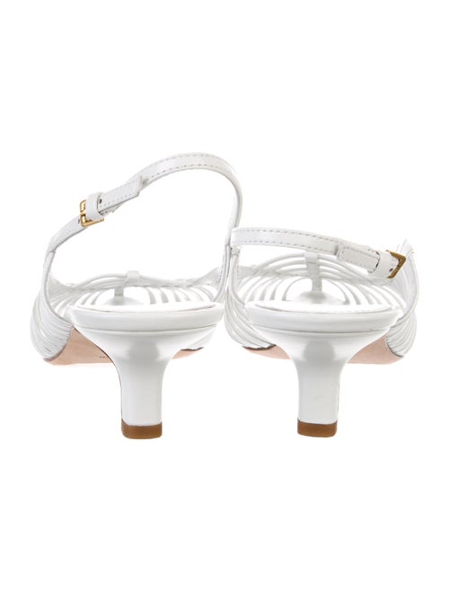 Veronica Beard Leather Slingback Pumps