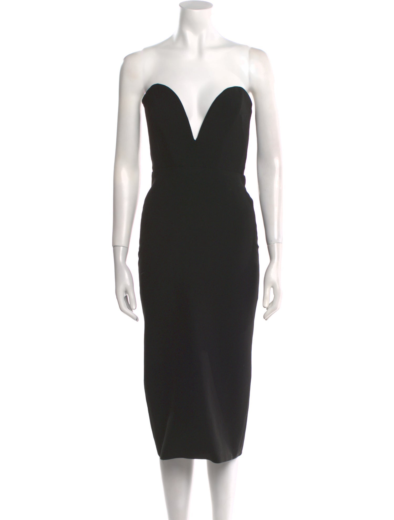 Veronica Beard Strapless Midi Length Dress