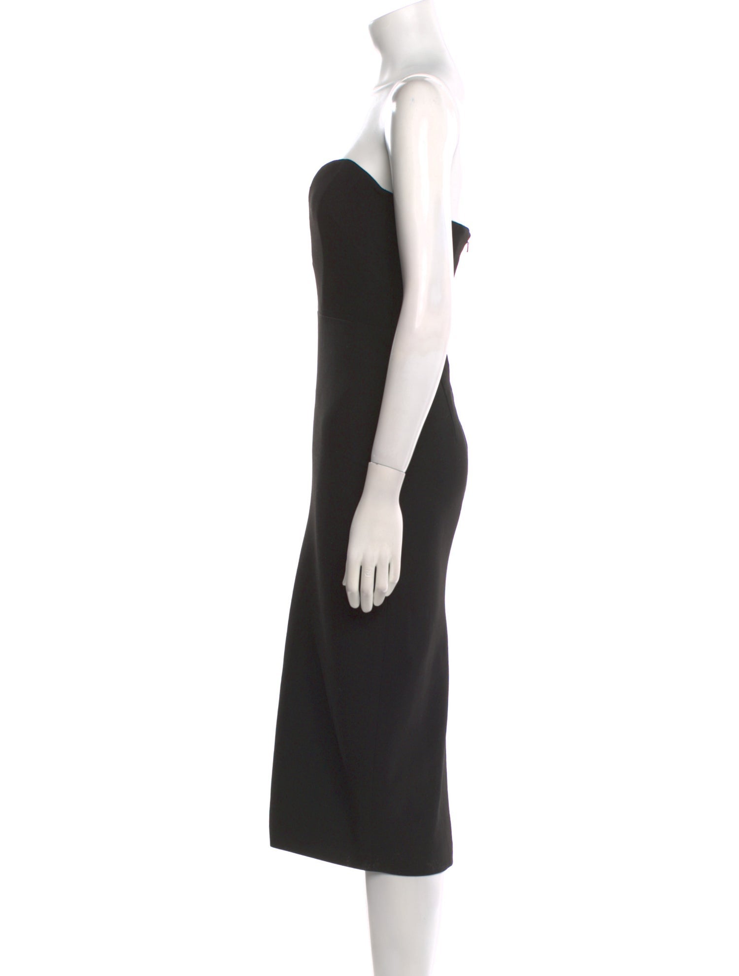 Veronica Beard Strapless Midi Length Dress