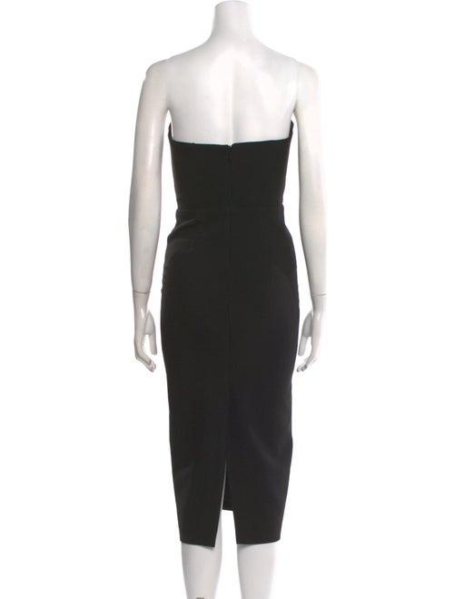 Veronica Beard Strapless Midi Length Dress