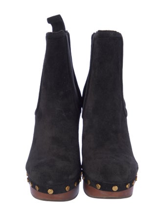 Veronica Beard Suede Chelsea Boots