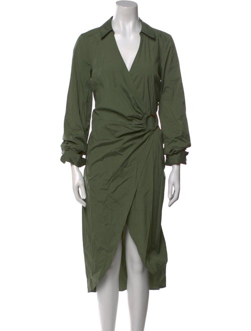 Veronica Beard V-Neck Midi Length Dress