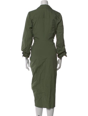 Veronica Beard V-Neck Midi Length Dress