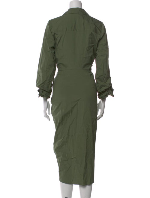 Veronica Beard V-Neck Midi Length Dress