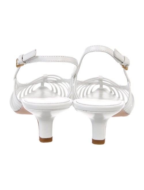 Veronica Beard Leather Slingback Pumps