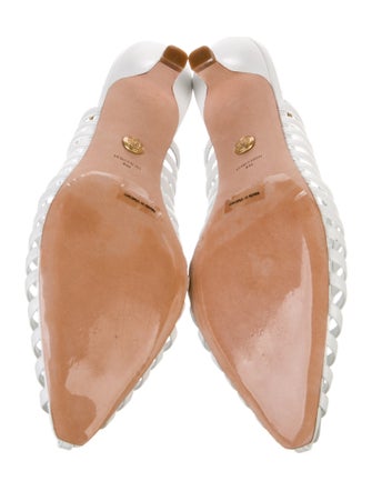 Veronica Beard Leather Slingback Pumps